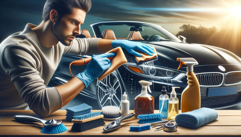 Cómo Cuidar y Realzar la Belleza de tu Convertible: Guía de Productos Esenciales